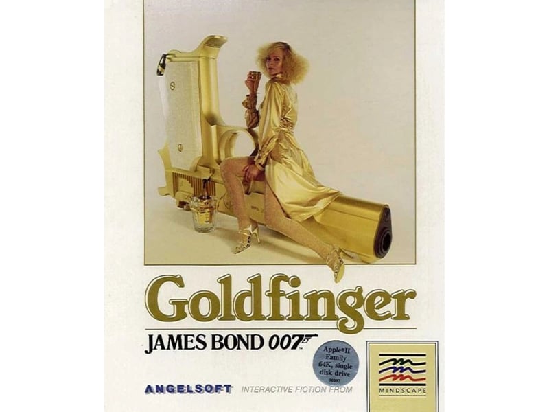 Another text-based Bond Game for MS-DOS, Apple II, and Macintosh was released in 1986 - 'Goldfinger'. Very loosely-based on the film of the same name, it sees players challenged to make the right decisions to make their way to the end - doing nothing other than typing in commands.