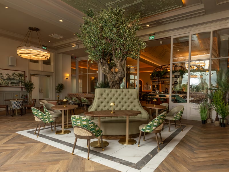 Guests can enjoy coffee and pastries in the morning, light lunches and soups and drinks into the evening. 