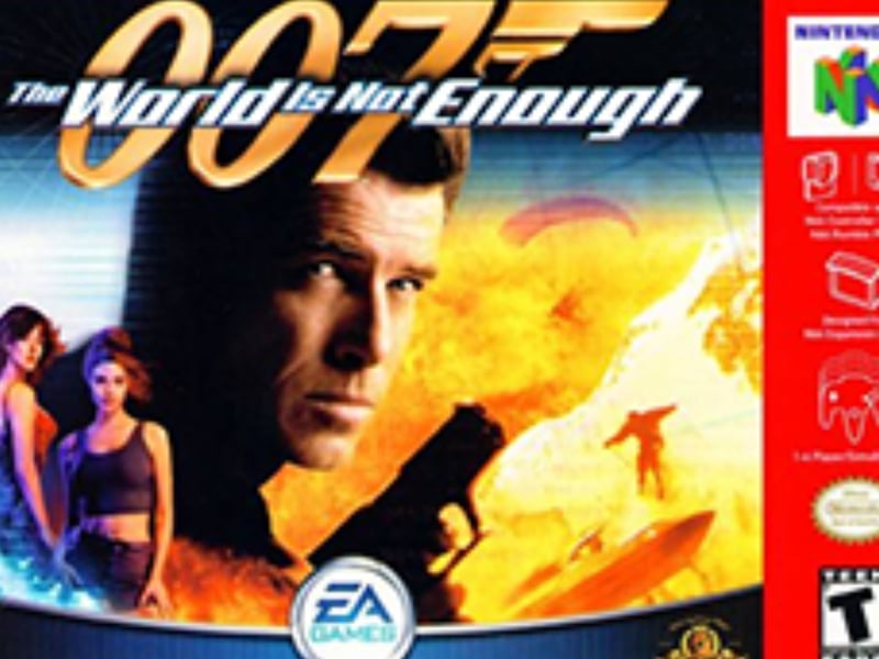 Bond returned to the Nintendo 64 in 2000 with '007: The World Is Not Enough'. Very much a case of 'if it ain't broke don't fix it', it's a first-person shooter with multi-player mode in the same vein as 'Goldeneye' and was a success. There was also a PlayStation version that was generally considered inferior. Later still, in 2001, a different game of the same name was released on the short-lived Gameboy Colour.