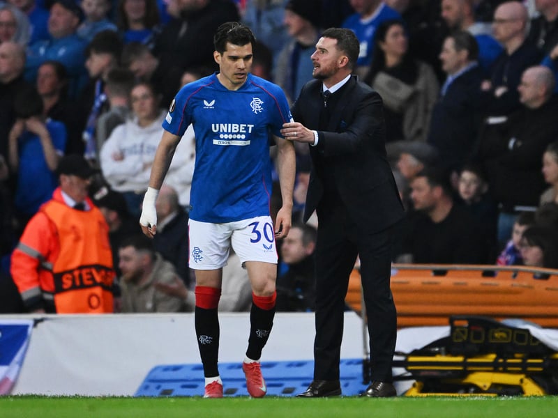 Missed the weekend win over Aberdeen and is a huge doubt for, what could be, his final Ibrox appearance.