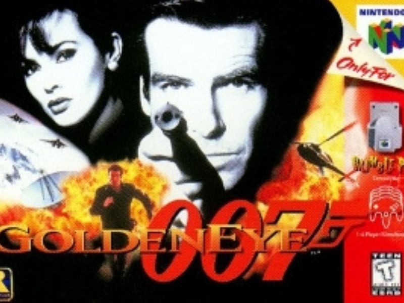The first Goldeneye video game was actually a dedicated LCD handheld game released to mark the Pierce Brosnan film coming out in the cinema - made by Tiger Games - in 1995. Two years later first person shooter Goldeneye was released on the Nintendo 64 and became one of the most-loved video games of all time. The multiplayer mode, where up to four people could fight to the death, became the stuff of legend.