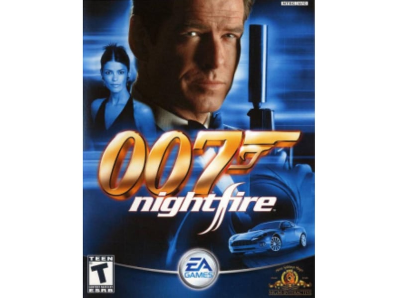 Yet another first-person shooter (although with added driving elements) trying to replicate the success of 'Goldeneye', 'James Bond 007: Nightfire' was first released on GameCube, PlayStation 2, Xbox and Microsoft Windows, with additional versions released in the next couple of years for the Game Boy Advance in and Mac OS X. It sees Pierce Brosnan's Bond (confusingly voiced by Maxwell Caulfield) tackling an evil industrialists plans for world domination.