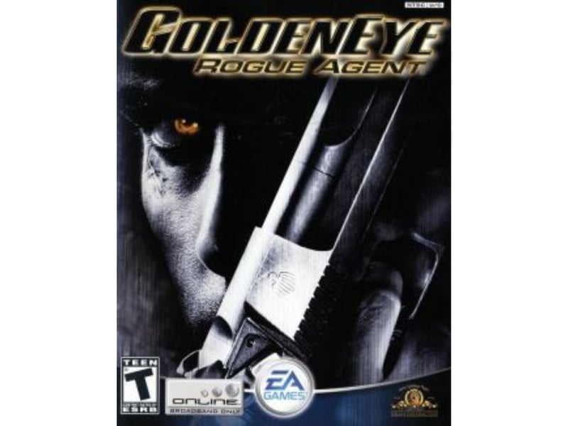 Despite the name. 'GoldenEye: Rogue Agent' has nothing to do with the film 'Goldeneye' but is a first-person shooter featuring a veritable 'greatest hits' of Bond characters, including Auric Goldfinger, Dr. No, Pussy Galore, Oddjob, Xenia Onatopp and Scaramanga. It was released on GameCube, PlayStation 2, Xbox, and Nintendo DS.