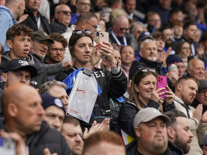 Partying Pompey fans played their part as they roared their side to Championship survival against Watford.
