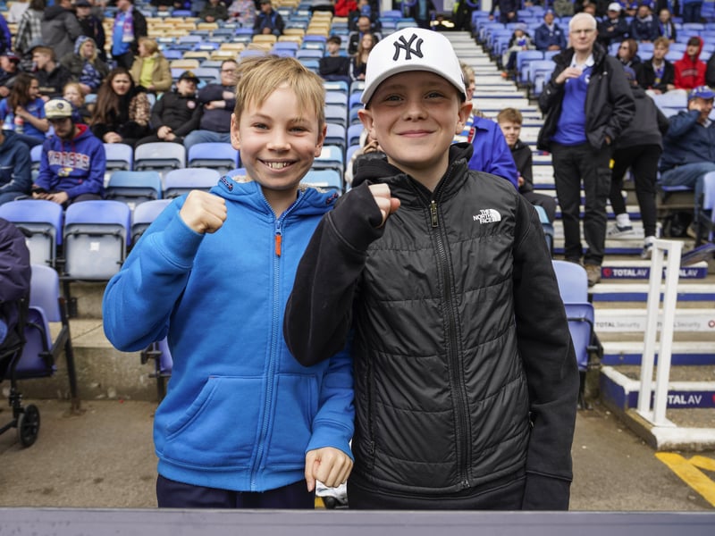 Partying Pompey fans played their part as they roared their side to Championship survival against Watford.