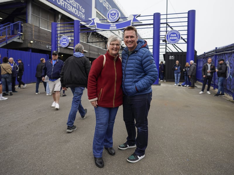 Partying Pompey fans played their part as they roared their side to Championship survival against Watford.