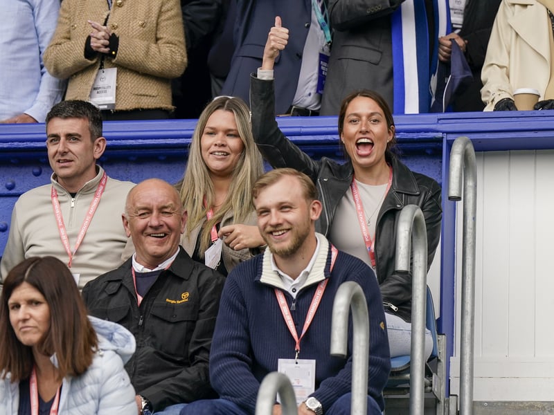 Partying Pompey fans played their part as they roared their side to Championship survival against Watford.