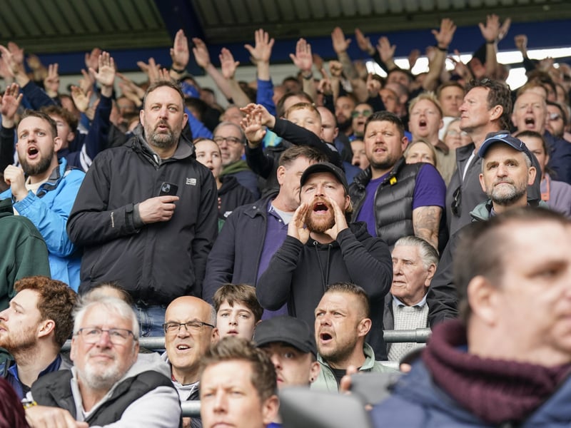 Partying Pompey fans played their part as they roared their side to Championship survival against Watford.