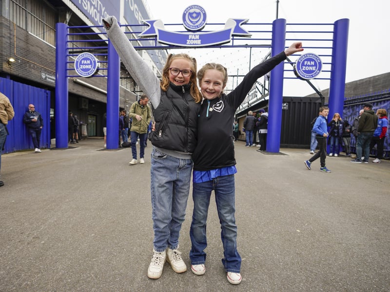 Partying Pompey fans played their part as they roared their side to Championship survival against Watford.