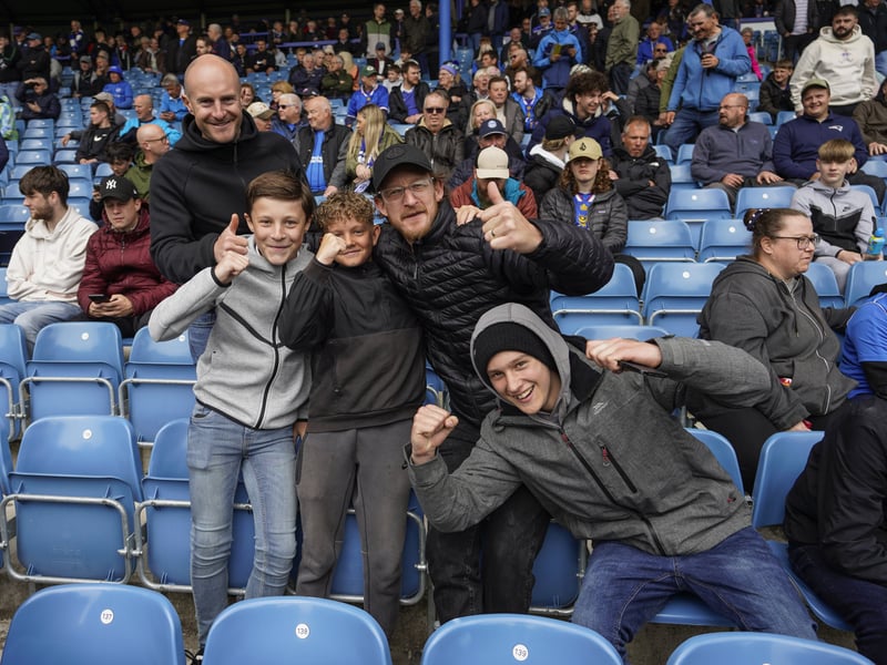 Partying Pompey fans played their part as they roared their side to Championship survival against Watford.