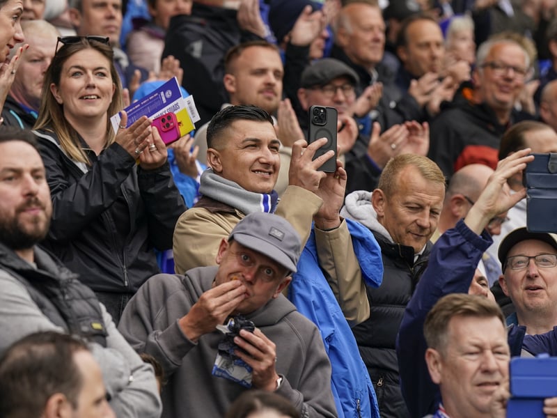 Partying Pompey fans played their part as they roared their side to Championship survival against Watford.