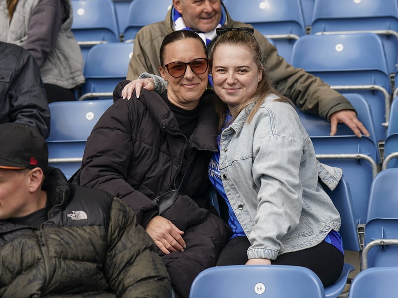 Partying Pompey fans played their part as they roared their side to Championship survival against Watford.