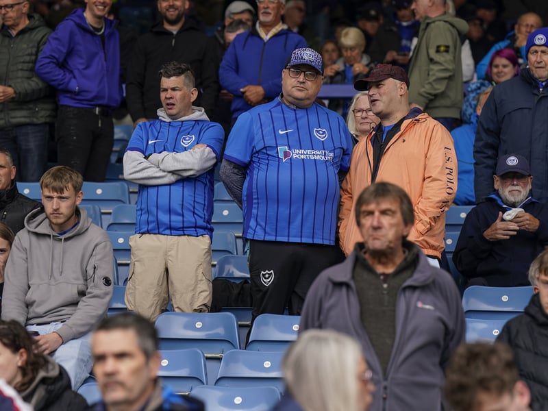 Partying Pompey fans played their part as they roared their side to Championship survival against Watford.