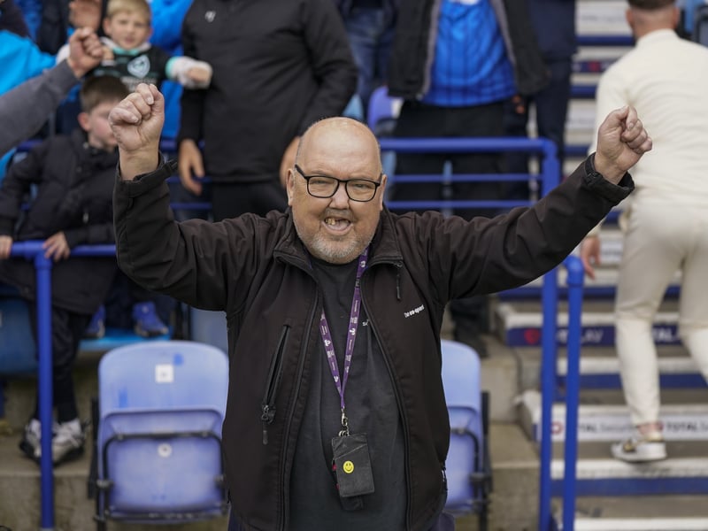 Partying Pompey fans played their part as they roared their side to Championship survival against Watford.