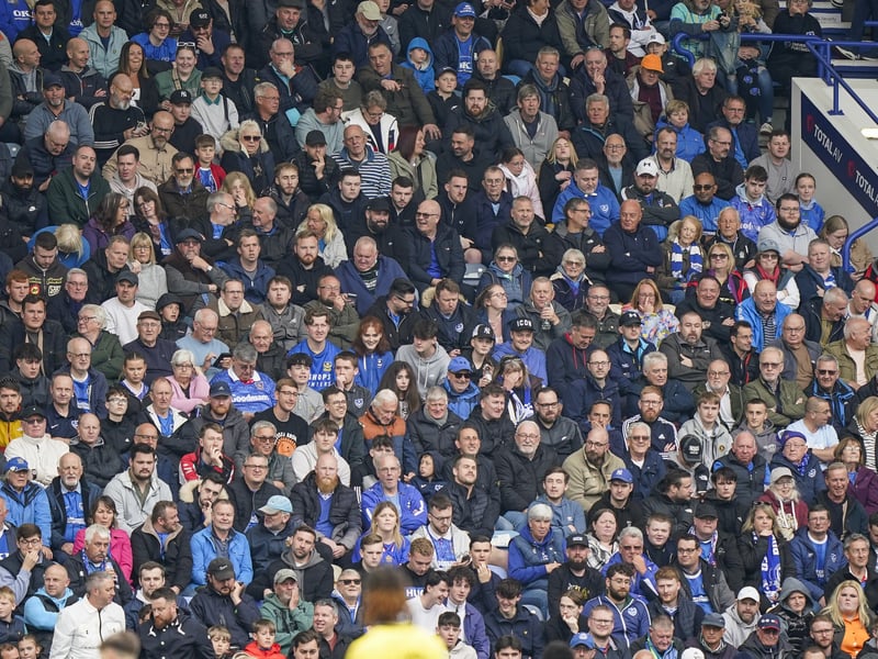 Partying Pompey fans played their part as they roared their side to Championship survival against Watford.