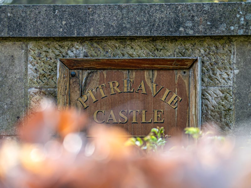 The category A-listed castle is situated between Rosyth and Dunfermline, dating back to the early 17th century
