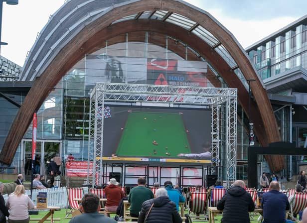 Sheffield turns into snooker city once again as the World Championships are held at The Crucible. Photo: Dean Atkins, National World