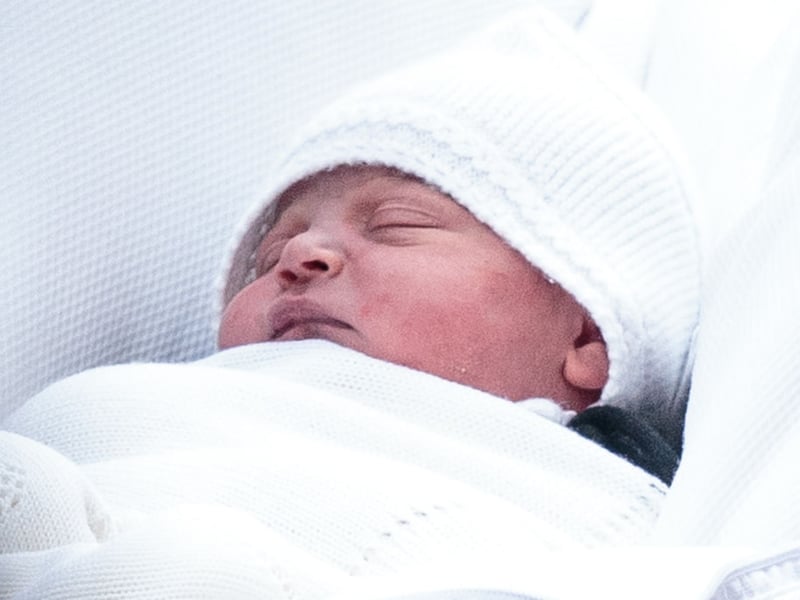 Prince Louis was born on April 23, 2018