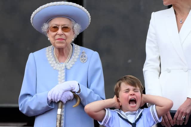 Who can forget this photo of Prince Louis with Queen Elizabeth II at her platinum jubilee celebrations in 2022?