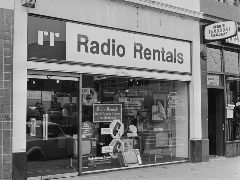 Radio Rentals was founded in 1930 to rent out radio sets but although the name remained the same business really boomed with the rise of TV. As the demand for colour television sets and later video recorders exploded in the 1970s, the rental service made this new technology an affordable option for many households. At the peak of its success, Radio Rentals was a mainstay of the British high street and claimed to have more than 500 shops and in excess of two million customers. But as TVs and other electronic goods became cheaper and more reliable, demand for rentals reduced.