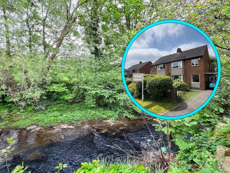 This three-bedroom semi-detached house is located in a pretty spot backing onto the River Holme, between Honley and Brockholes, with good links to Huddersfield, Holmfirth and beyond.