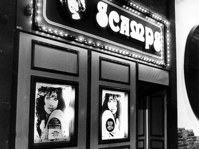 Scamps nightclub in January 1977