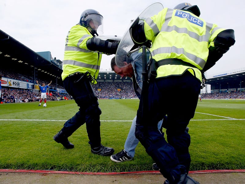 It all became a bit too much for one Southampton fan.