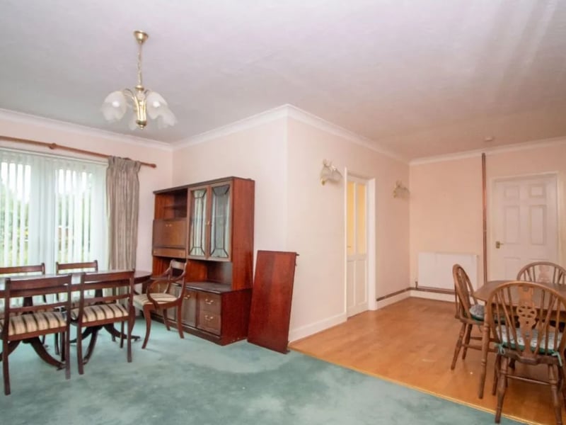 This home is on the market for £450,000 and it is being sold with AJ Eyre & Sons.