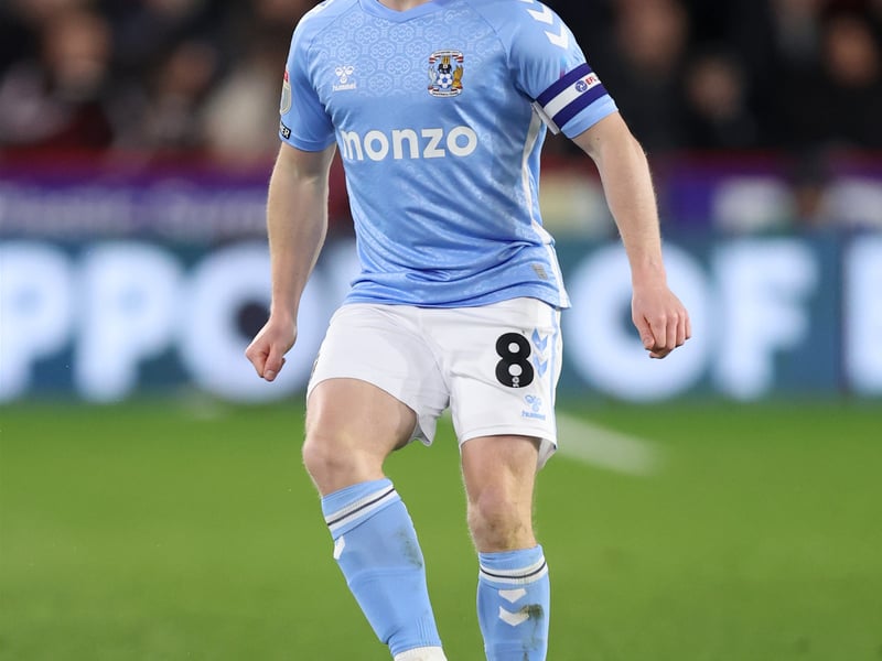 Coventry City - Central midfielder