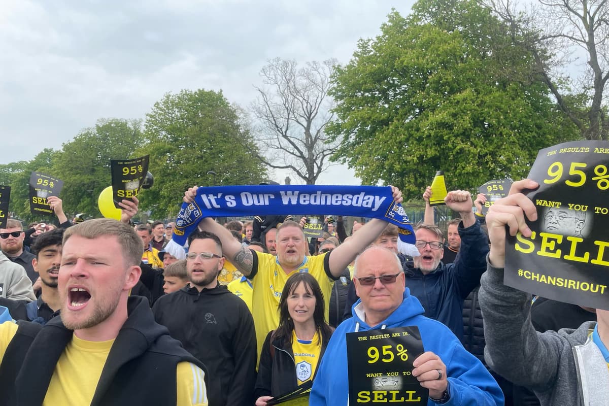 Swfc Protesting 'Sell up' - Watch Sheffield Wednesday fans march in protest against ...