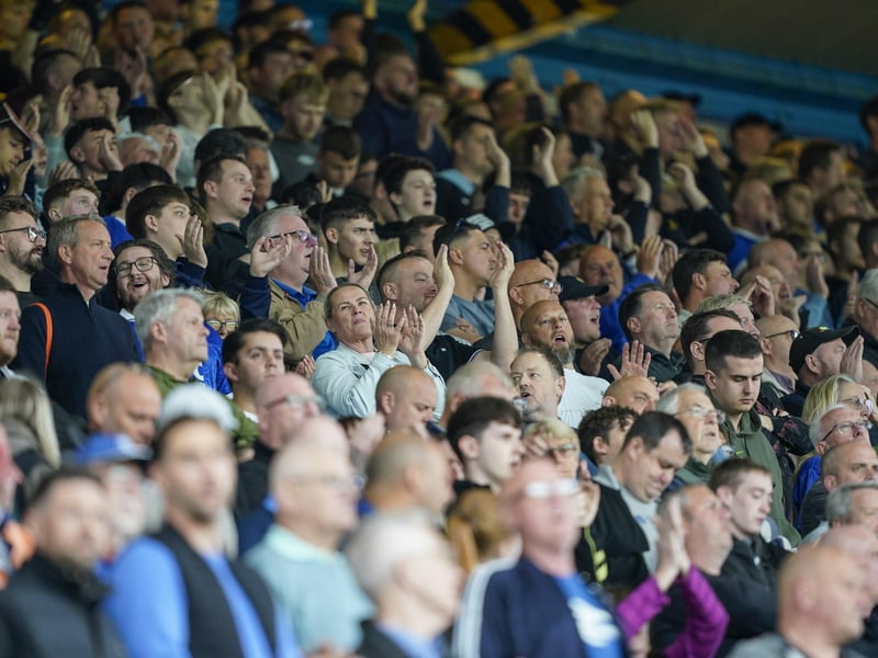 2,801 Pompey fans made the trip to Sheffield Wednesday.