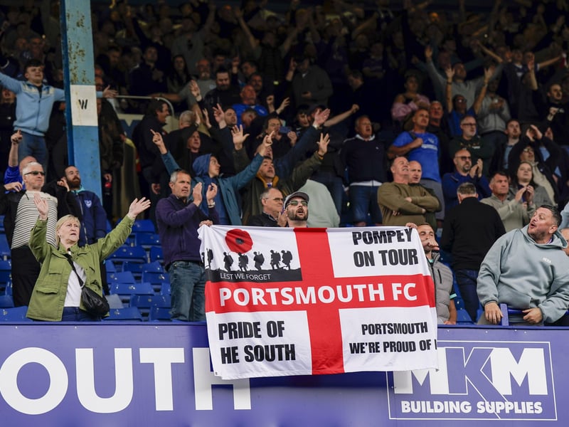 The Pompey fans enjoyed the 1-1 draw at Sheffield Wednesday