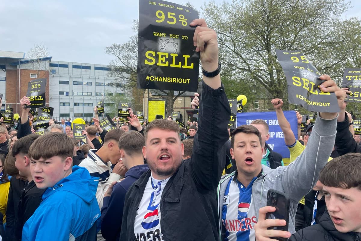Swfc Protesting Sheffield Wednesday protests confirmed as rage rises on 'crumbling ...