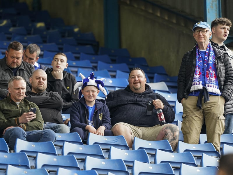 2,801 Pompey fans made the trip to Sheffield Wednesday

