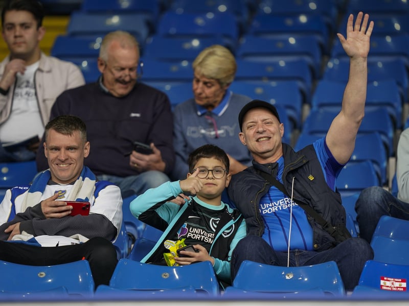 2,801 Pompey fans made the trip to Sheffield Wednesday
