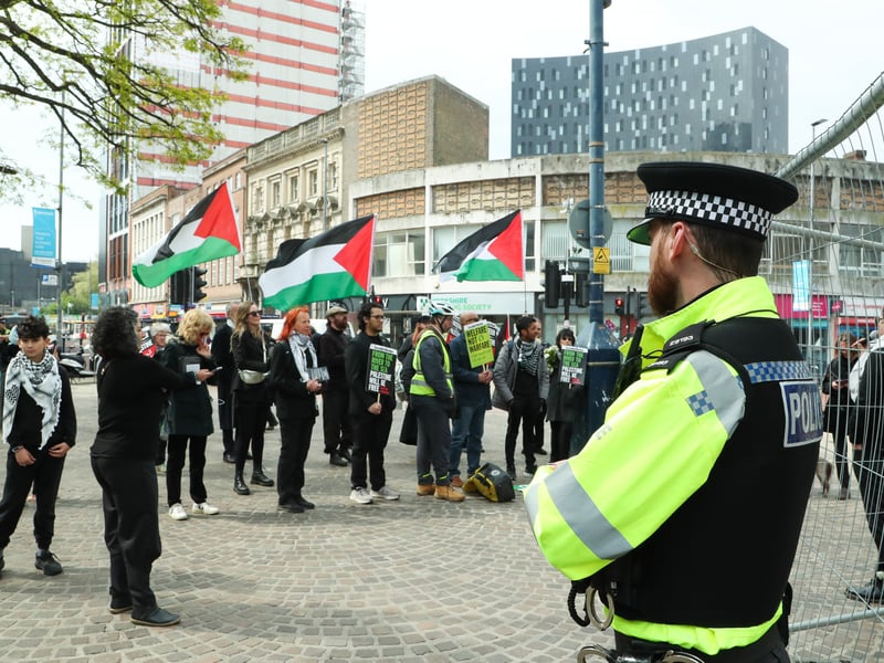 Outside Barclays bank