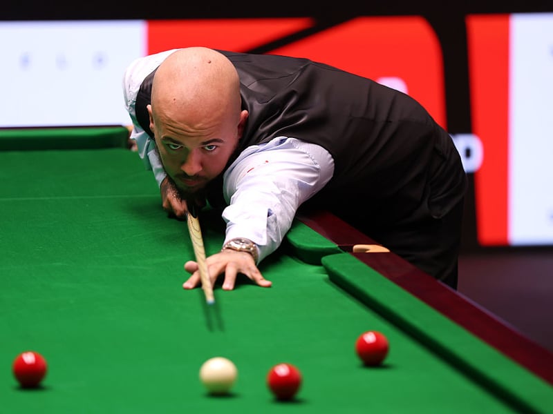 2023 champion Luca Brecel was a longshot at the start of the tournament but is now the 15/2 fourth favourite for the title, following an impressive first round win over Ryan Day and dominating his second round match against Ding Junhui.