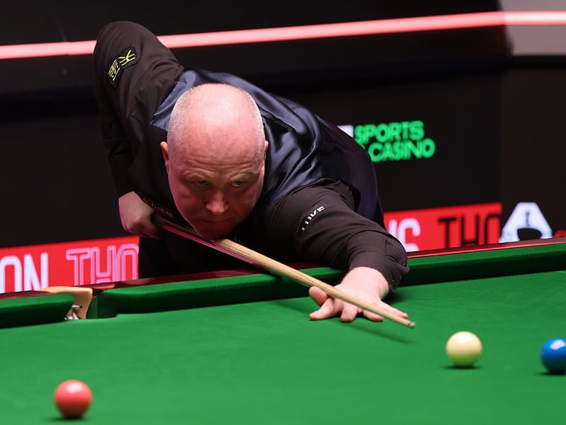 Scotland's John Higgins is enjoying a golden spell at the moment, winning the World Open and the Tour Championship, the latter after taking the last five frames in the final against Mark Selby to win by one. He's 10/1 to win his fifth world title after two narrow wins over Joe O'Connor and Xiao Guodong to reach the quarters.