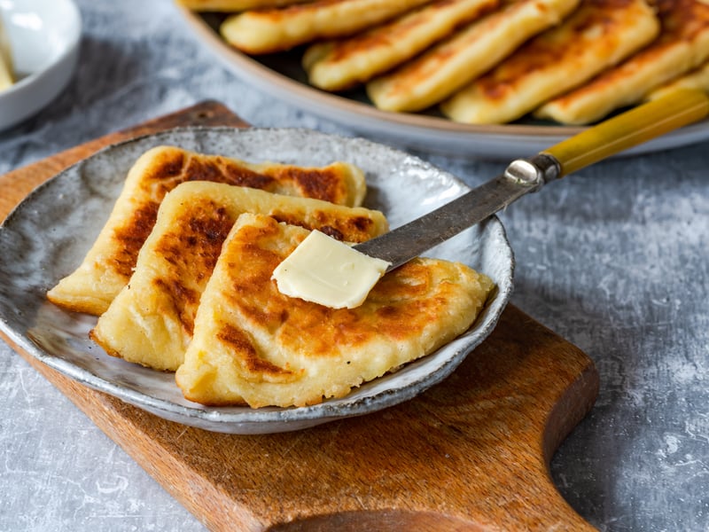 An unleavened potato flatbread which is typically served as part of breakfast, tattie scones are also among Scotsman readers’ favourite Scottish recipes to make at home with simple ingredients.