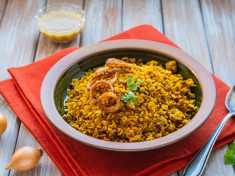 Although somewhat similar to mealy pudding – containing many of the same ingredients – skirlie differs in how it is cooked, though it is often also served as a side dish.