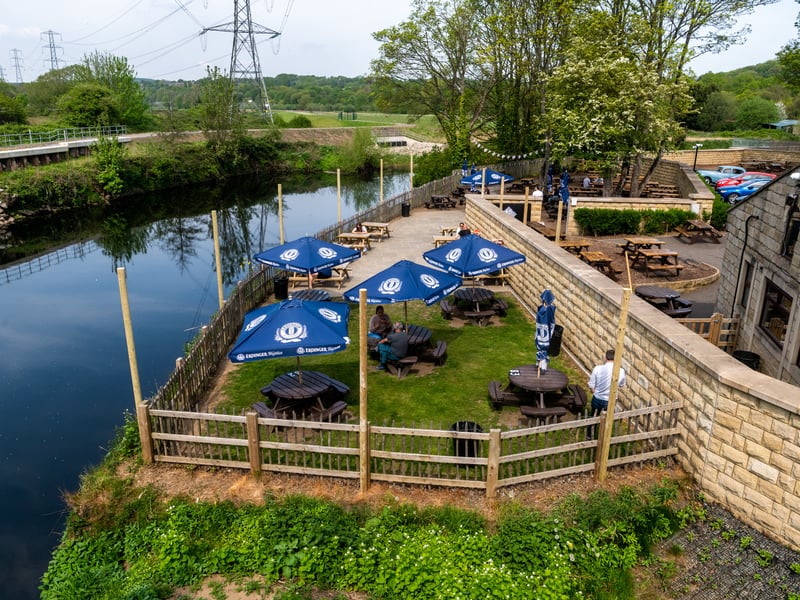 Riverside beer garden beloved for its canal-side charm and Kirkstall Brewery ales.