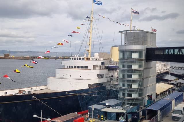The Royal Yacht Britannia in Leith was named the top UK attraction by Tripadvisor, and was placed eighth in Europe and 12th in the world.
