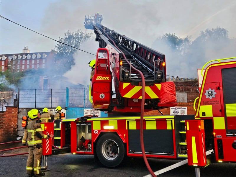 A Sheffield business, Procast Fencing & Paving, has been severely damaged in a fire at their premises on Petre Street in Brightside.