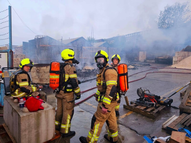 A Sheffield business, Procast Fencing & Paving, has been severely damaged in a fire at their premises on Petre Street in Brightside.