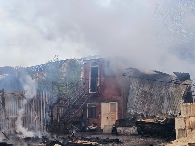A Sheffield business, Procast Fencing & Paving, has been severely damaged in a fire at their premises on Petre Street in Brightside.