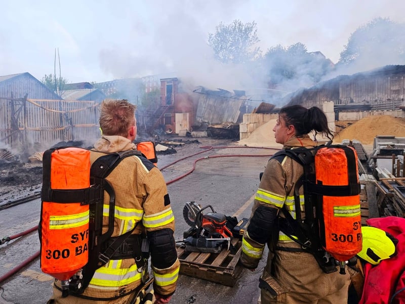 A Sheffield business, Procast Fencing & Paving, has been severely damaged in a fire at their premises on Petre Street in Brightside.