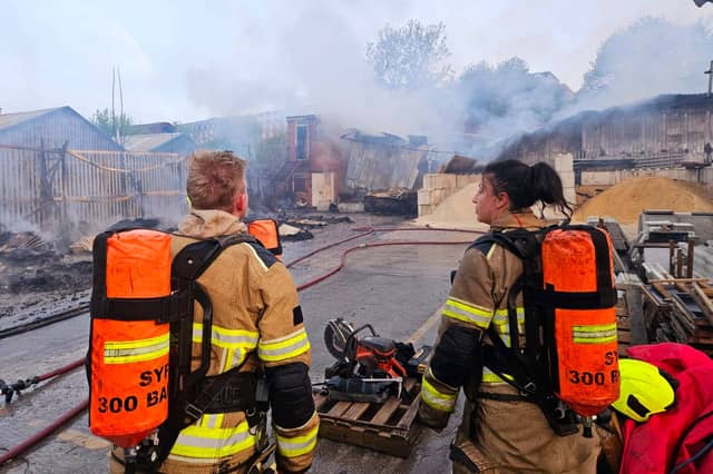 A Sheffield business, Procast Fencing & Paving, has been severely damaged in a fire at their premises on Petre Street in Brightside.
