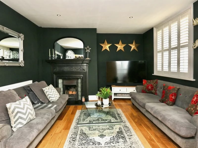This home is on the market for £400,000 and it is being sold with Fox & Sons - Gosport.