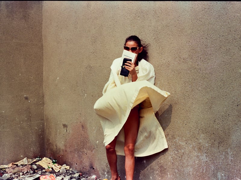 Unknown Brazilian woman behind The Perseverance Hotel.