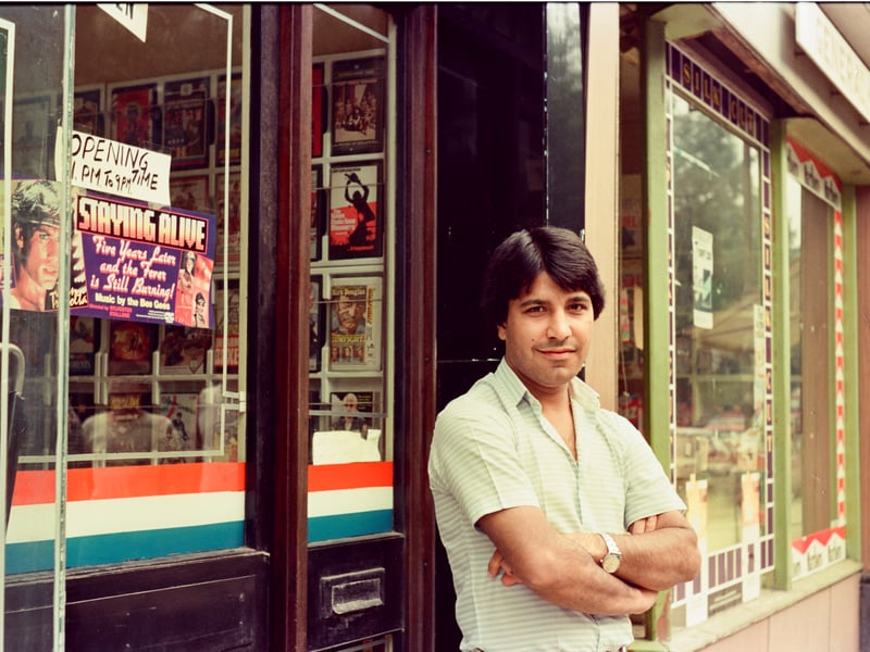 The owner of the corner shop at the top of Leeds Road.